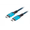 Kabel USB-C LANBERG CA-CMCM-44CU-0005-BK 0,5 m — USB4 Gen 2x2, 40 Gbit/s, 240 W, czarny