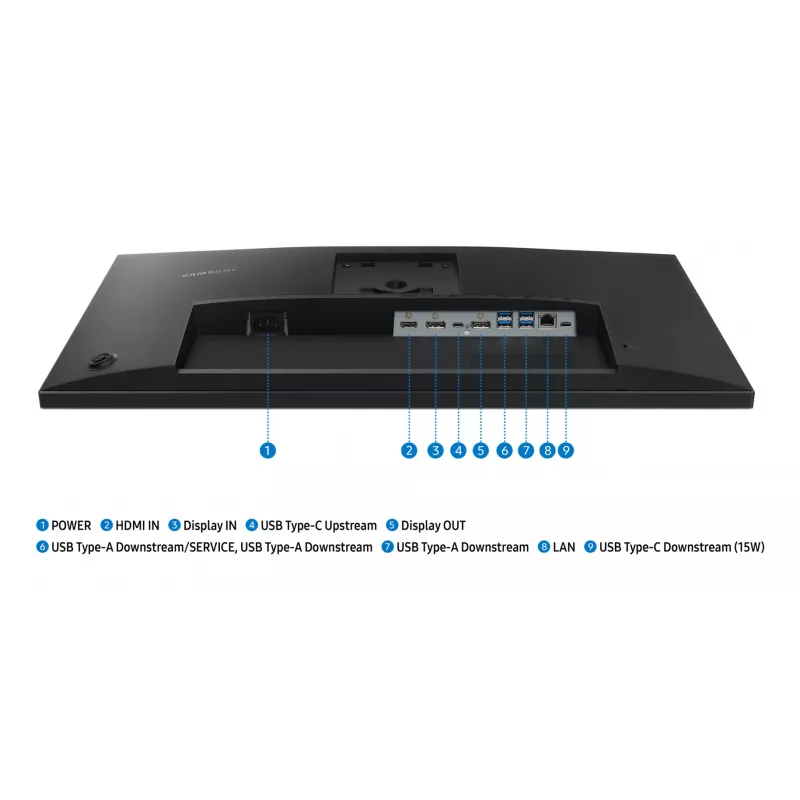 Monitor komputerowy Samsung S27F434UAU 68,6 cm (27 cali) 1920 x 1080 pikseli Full HD LCD Czarny