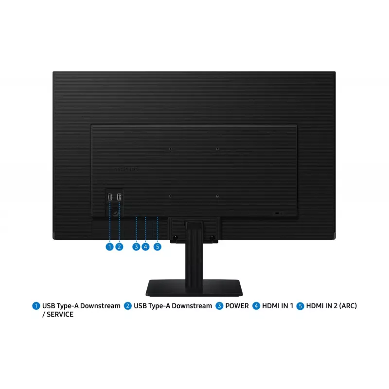 Monitor komputerowy Samsung M5 M50F 68,6 cm (27 cali) 1920 x 1080 Full HD LCD Czarny