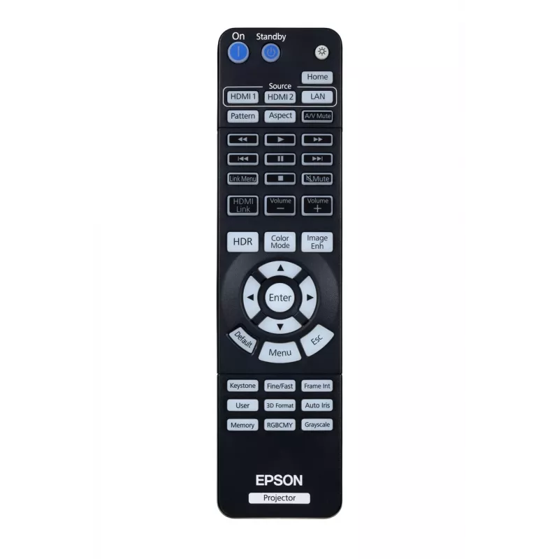 Projektor Epson EH-TW7100 o standardowej ogniskowej, 3000 ANSI lumenów, 3LCD, UHD 4K (3840x2160), 3D, Biały