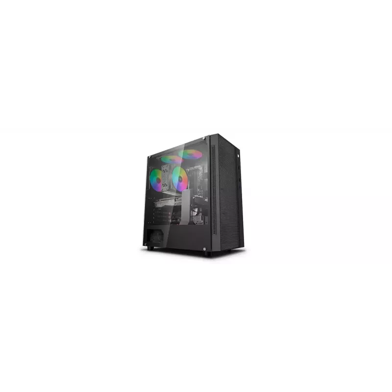 Obudowa PC DeepCool Matrexx 55 Mesh Midi Tower Czarna — ATX, hartowane szkło, obsługuje wentylatory 120/140 mm