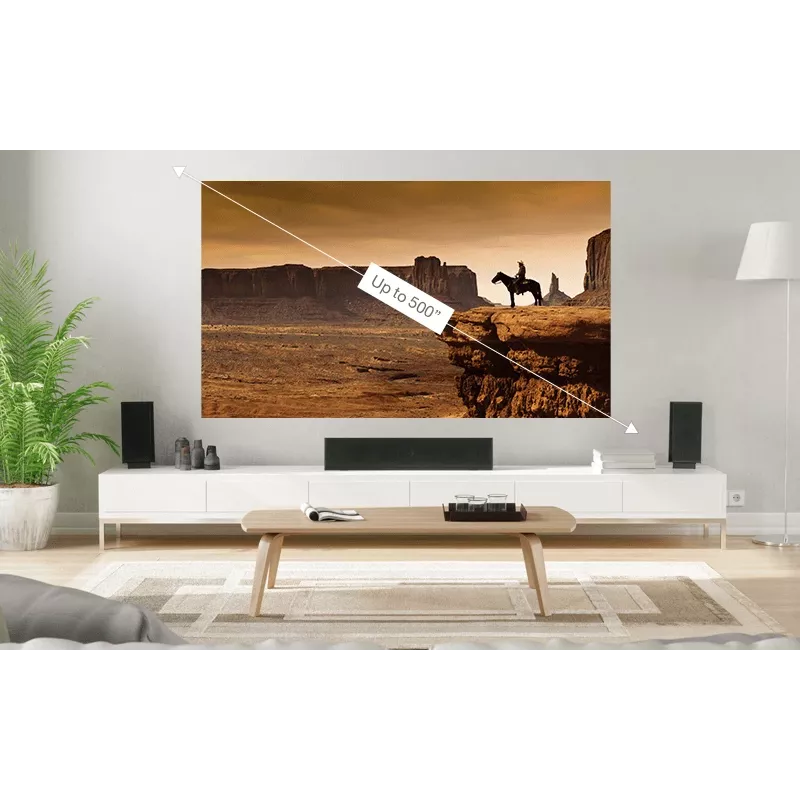 Projektor Epson EH-TW7000 o standardowej ogniskowej, 3000 ANSI lumenów, 3LCD, UHD 4K (3840x2160), 3D, biały
