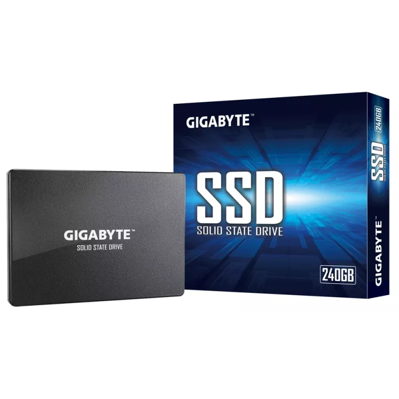 Wewnętrzny SSD GIGABYTE GP-GSTFS31240GNTD 240GB 2,5 cala SATA III, 500 MB/s odczyt, 420 MB/s zapis
