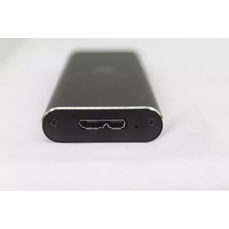 Dysk SSD Icy Box 1x mSATA SSD na USB 3.0 host aluminium czarny IB-183M2