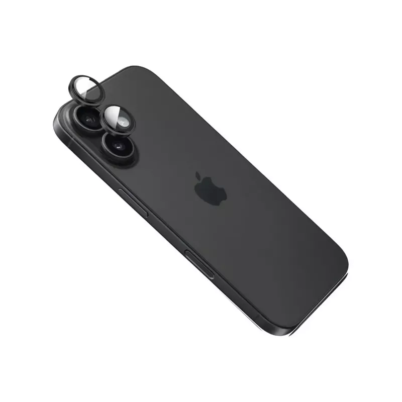 Fixed Camera Glass for Apple iPhone 17 — Szkło czarne
