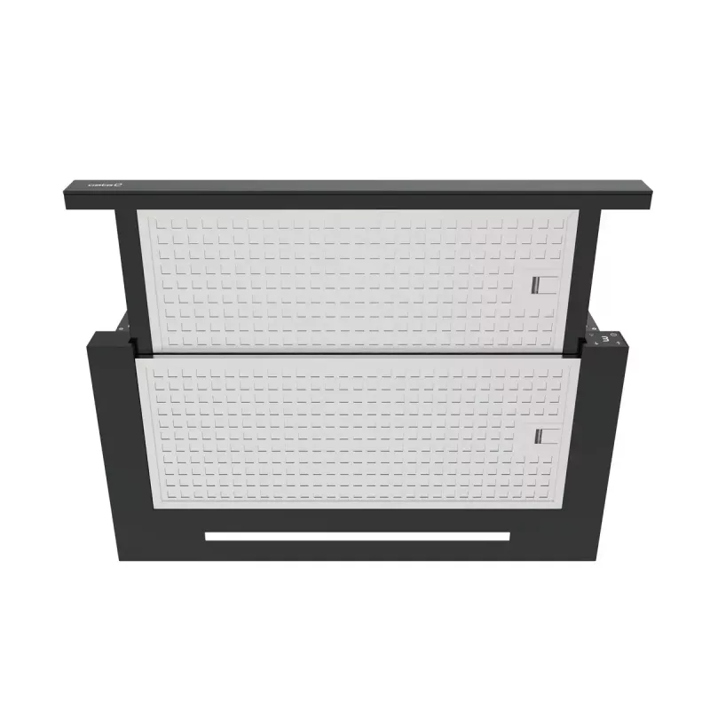 CATA TFH 6430 GBK Okap półzintegrowany wysuwany 391,5 m³/h Czarny