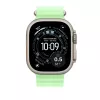 Pasek Apple Natural Titanium Finish MGCF4ZM/A Zielony fluoroelastomer 49mm