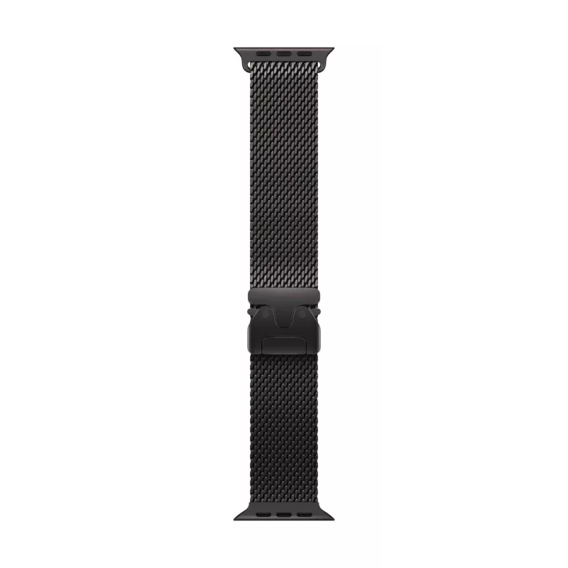 Pasek Apple MGHU4ZM/A akcesoria do smartwatchy Czarny Tytan 49 mm