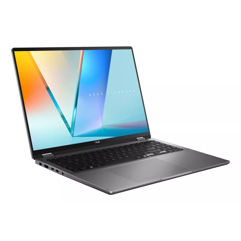 Hybrydowy laptop 2-w-1 ASUS Vivobook 16 Flip TP3607SH-RJ013W — Intel Core Ultra 7 258V, 16-calowy ekran dotykowy 3K, 16 GB LPDDR5x, 512 GB SSD, NVIDIA GeForce RTX 5050, WIN11 Home, szary