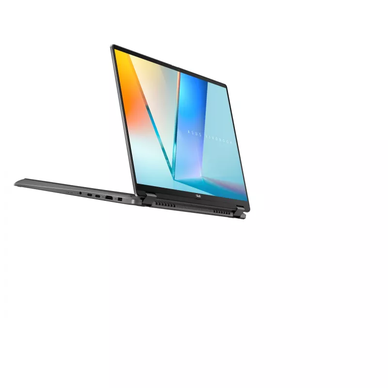 Hybrydowy laptop 2-w-1 ASUS Vivobook 16 Flip TP3607SH-RJ013W — Intel Core Ultra 7 258V, 16-calowy ekran dotykowy 3K, 16 GB LPDDR5x, 512 GB SSD, NVIDIA GeForce RTX 5050, WIN11 Home, szary