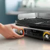 Grill elektryczny Philips HD6222/90 2400 W Czarny Stal nierdzewna