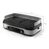 Grill elektryczny Philips HD6222/90 2400 W Czarny Stal nierdzewna