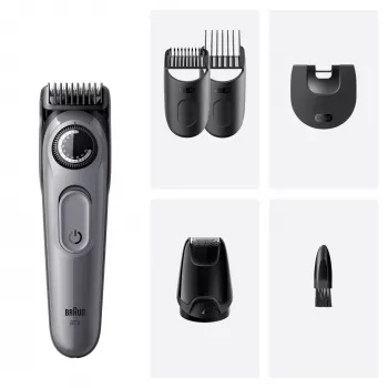 Braun BeardTrimmer 3 80789789 trymer do brody AC/Zasilanie bateryjne 20 2 cm Czarny