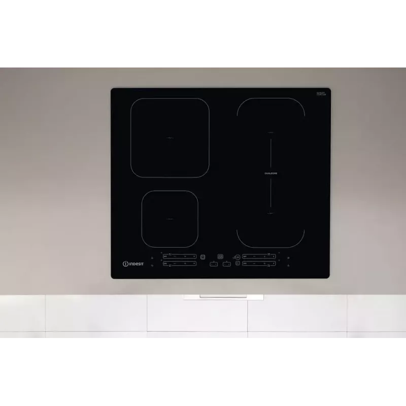 Indesit IB 65B60 NE Czarna Płyta indukcyjna do zabudowy 59 cm 4 strefy