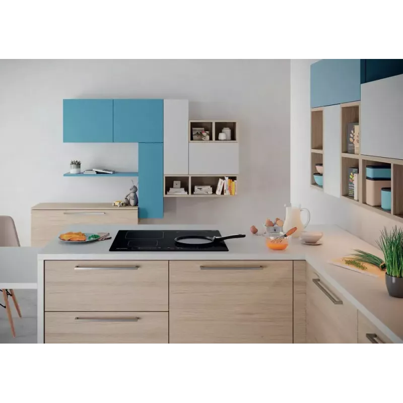 Indesit IB 65B60 NE Czarna Płyta indukcyjna do zabudowy 59 cm 4 strefy