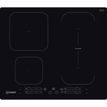 Indesit IB 65B60 NE Czarna Płyta indukcyjna do zabudowy 59 cm 4 strefy