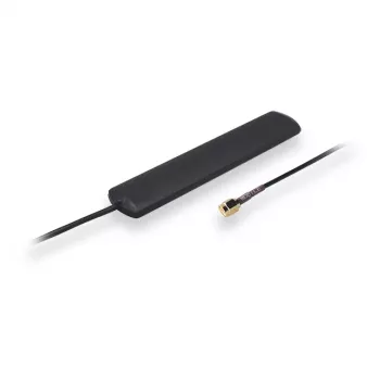 Antena sieciowa TELTONIKA PR1AS420 — 2 dBi, 0,824–0,96 / 1,71–2,17 GHz, 50 Ω, SMA męski, liniowa, czarna