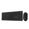 Bezprzewodowy zestaw klawiatury i myszy ASUS CW100 — układ US, czarny, pełnowymiarowa klawiatura QWERTY, mysz 1600 DPI