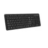 Bezprzewodowy zestaw klawiatury i myszy ASUS CW100 — układ US, czarny, pełnowymiarowa klawiatura QWERTY, mysz 1600 DPI