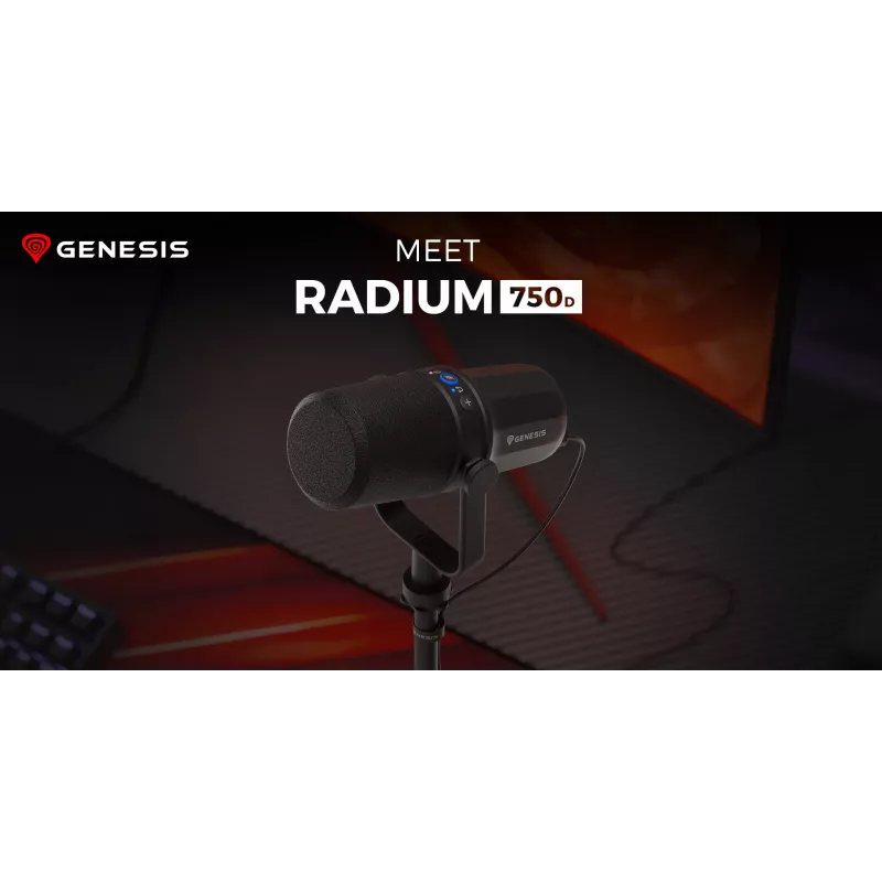 Mikrofon do PC GENESIS RADIUM 750D