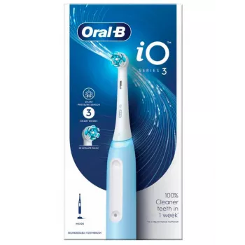Oral-B IOSERIES3ICE szczoteczka elektryczna dla dorosłych, szczoteczka rotacyjno-oscylacyjna, niebieska