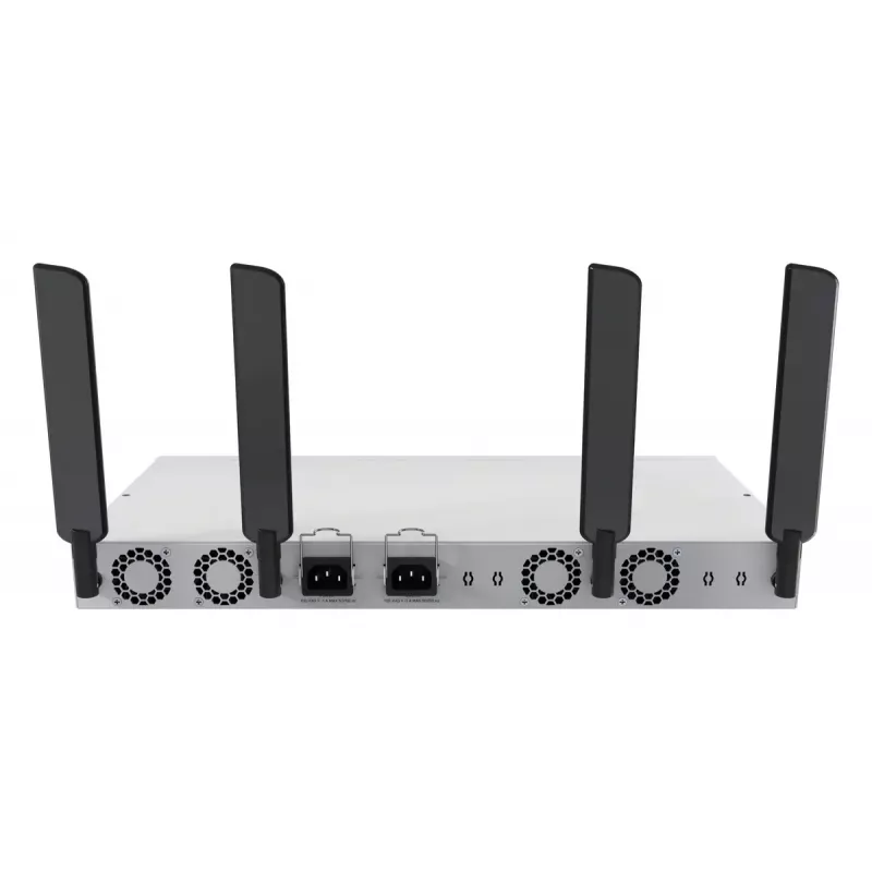 Przełącznik sieciowy MikroTik CRS418-8P-8G-2S+5axQ2axQ-RM — L2/L3, 17× Gigabit RJ-45, 2× SFP+, PoE (802.3af/at), 1U rack