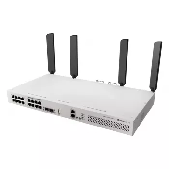 Przełącznik sieciowy MikroTik CRS418-8P-8G-2S+5axQ2axQ-RM — L2/L3, 17× Gigabit RJ-45, 2× SFP+, PoE (802.3af/at), 1U rack