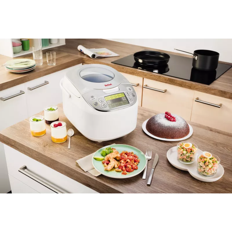 Tefal RK8121 multicooker 5 l 750 W srebrny, biały