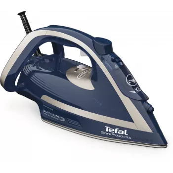 Tefal Smart Protect Plus FV6872 Żelazko parowo-suche z stopą Durilium Airglide 2800 W niebieskie