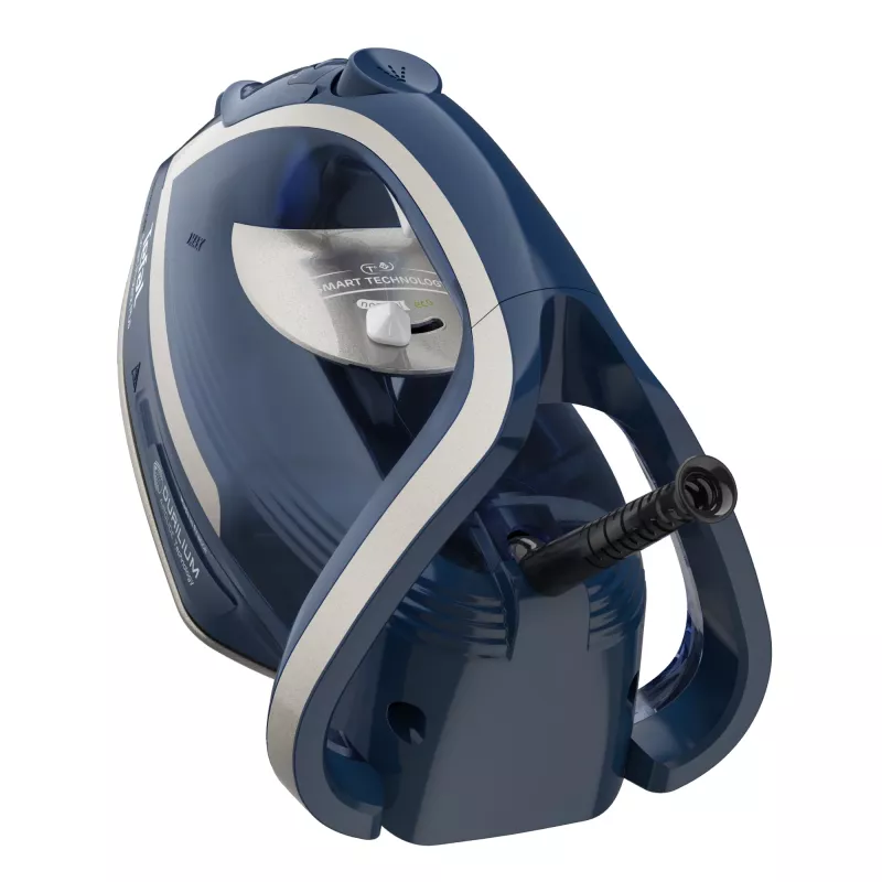 Tefal Smart Protect Plus FV6872 Żelazko parowo-suche z stopą Durilium Airglide 2800 W niebieskie