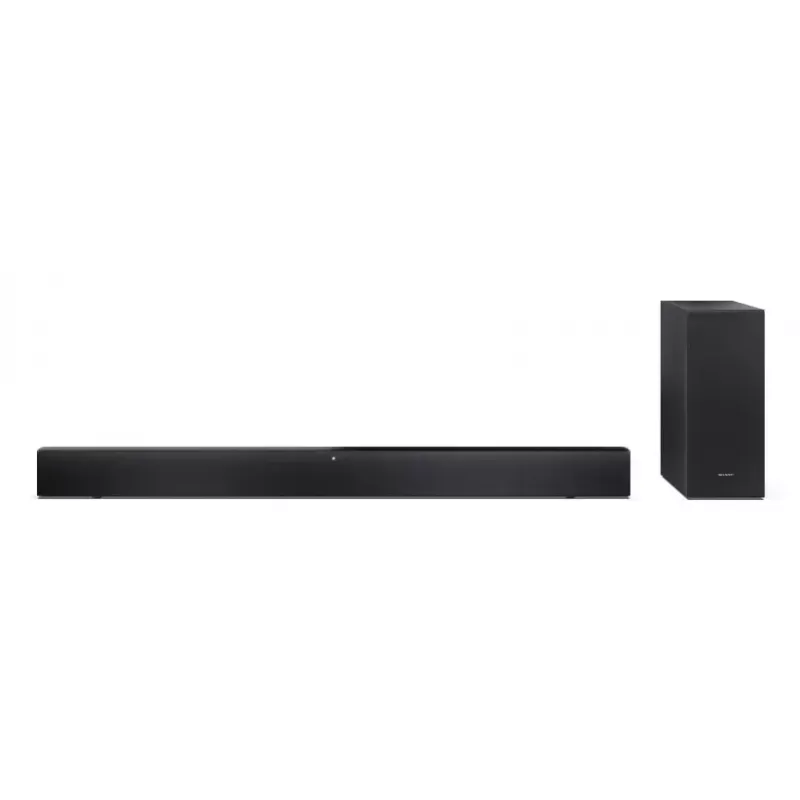 Soundbar Sharp HT-SBW310, 2.1 kanały, 330 W, czarny, przewodowy i bezprzewodowy
