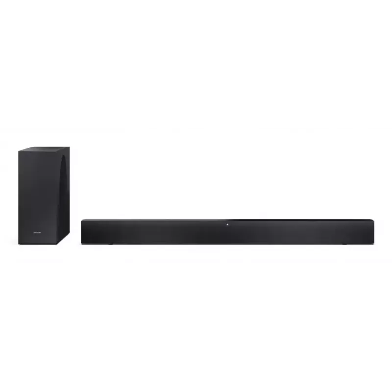 Soundbar Sharp HT-SBW310, 2.1 kanały, 330 W, czarny, przewodowy i bezprzewodowy