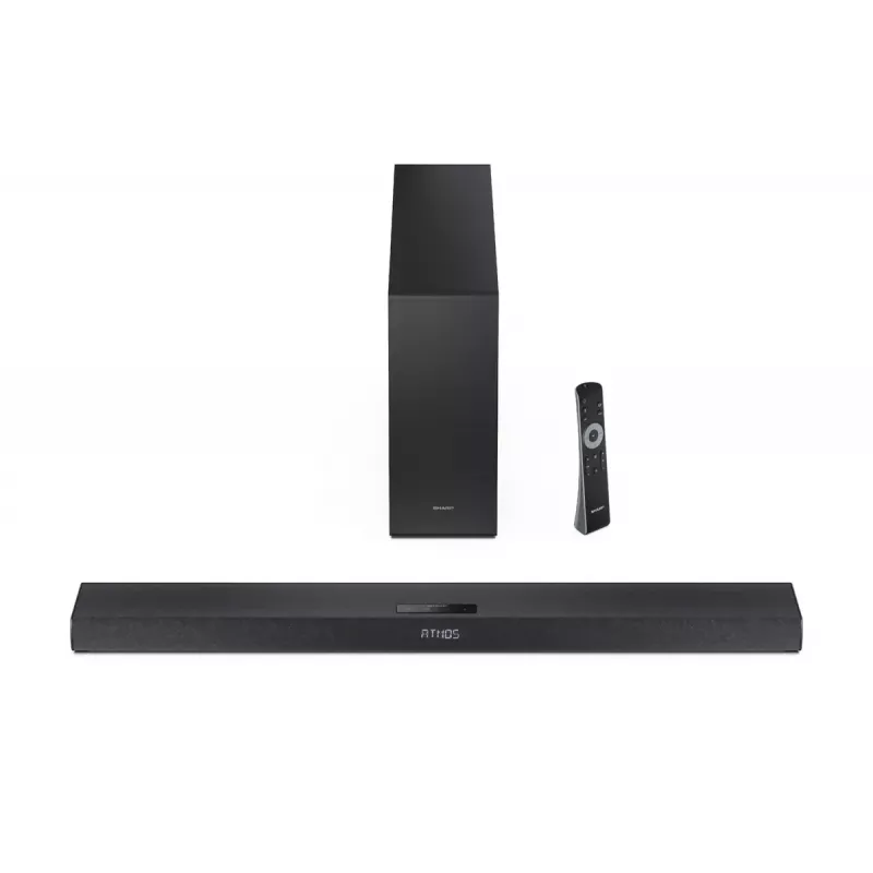 Soundbar Sharp HT-SBW320 2.1ch Ultracienki Dolby Atmos / DTS Virtual:X z bezprzewodowym subwooferem
