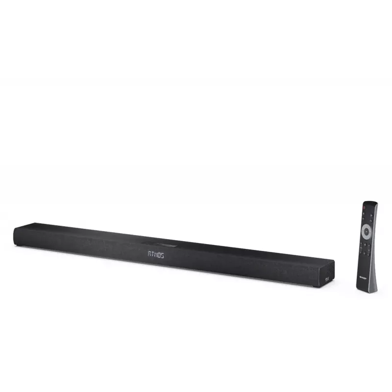 Soundbar Sharp HT-SBW320 2.1ch Ultracienki Dolby Atmos / DTS Virtual:X z bezprzewodowym subwooferem