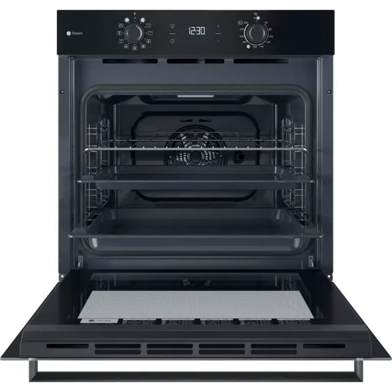 Piekarnik do zabudowy INDESIT IO K58HS B — 71 l, czyszczenie hydrolityczne, konwekcja, grill, para