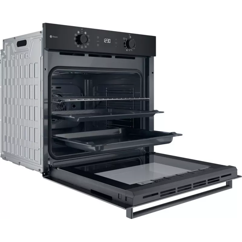 Piekarnik do zabudowy INDESIT IO K58HS B — 71 l, czyszczenie hydrolityczne, konwekcja, grill, para