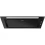 Okap wbudowany WHIRLPOOL WCT3 63F LTK — szerokość 514 mm, 550 m³/h, aluminiowy filtr przeciwtłuszczowy, stal nierdzewna czarna