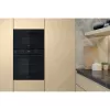 Kuchenka mikrofalowa do zabudowy Whirlpool MBNA920B, grill, 750 W, 22 L, czarna, drzwi typu push