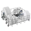 BEKO Zmywarka | BDIN38542P | Do zabudowy | Szerokość 60 cm | Liczba kompletów 15 | Liczba programów 8 | Klasa efektywności energetycznej C | Wyświetlacz | Funkcja AquaStop | Biały