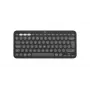 Logitech Pebble Keys 2 K380s klawiatura Universal RF Wireless + Bluetooth QWERTY US International Graphite