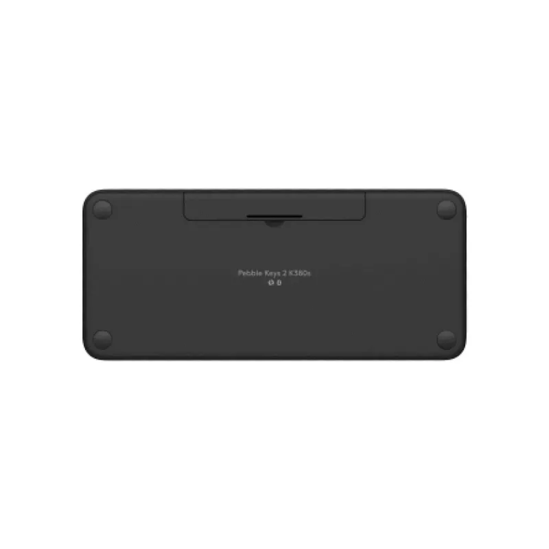 Logitech Pebble Keys 2 K380s klawiatura Universal RF Wireless + Bluetooth QWERTY US International Graphite