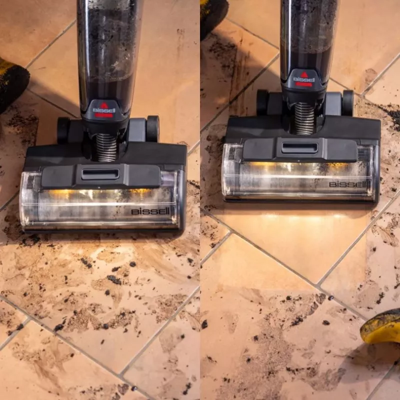 Bissell 4330N odkurzacz pionowy/miotła elektryczna Akumulator Sucho/mokro Bezworkowy 0.44 L Czarny