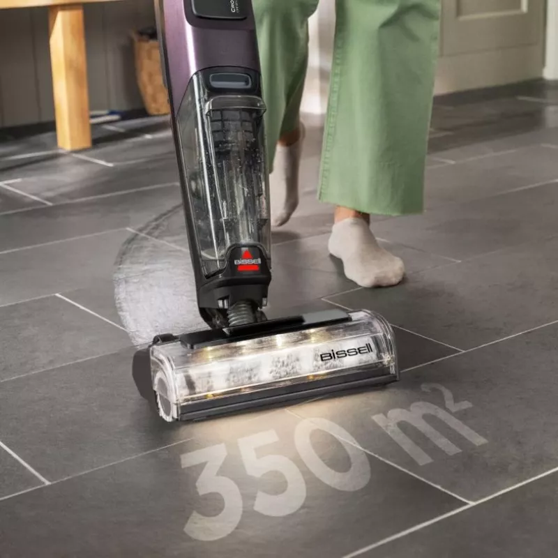 Bissell 4330N odkurzacz pionowy/miotła elektryczna Akumulator Sucho/mokro Bezworkowy 0.44 L Czarny