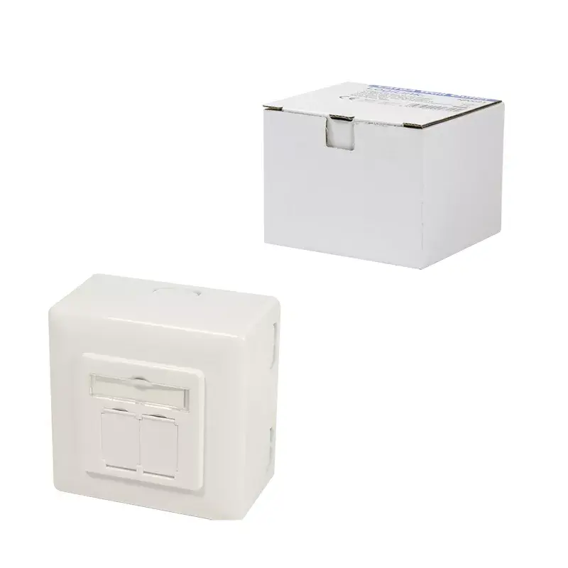 Gniazdo natynkowe 2 x RJ-45 LogiLink NP0124