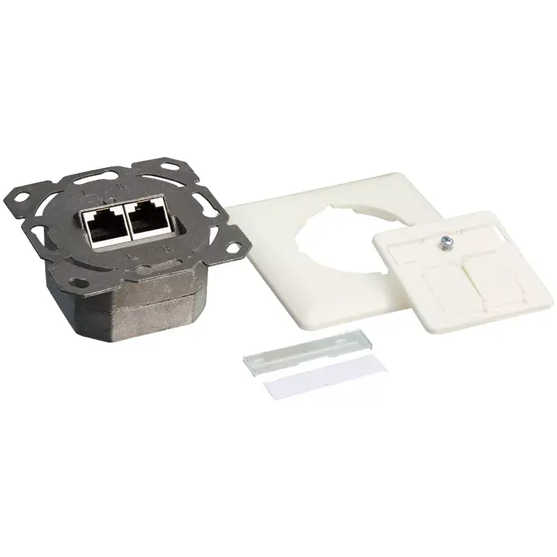 Gniazdo natynkowe 2 x RJ-45 LogiLink NP0124