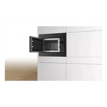 Kuchenka mikrofalowa Bosch Serie 2 BFL523MB4 Czarny Kuchenka mikrofalowa solo Do zabudowy 20 L 800 W