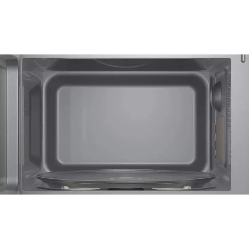 Kuchenka mikrofalowa do zabudowy solo Bosch Serie 2 BFL623MB4 20 l 800 W Wyświetlacz LED Sterowanie pokrętłem Czarny