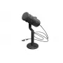 Przewodowy mikrofon PC GENESIS Radium 350D — USB Type-A/Type-C, czułość -48 dB, 16–14000 Hz, kabel 2,5 m, czarny