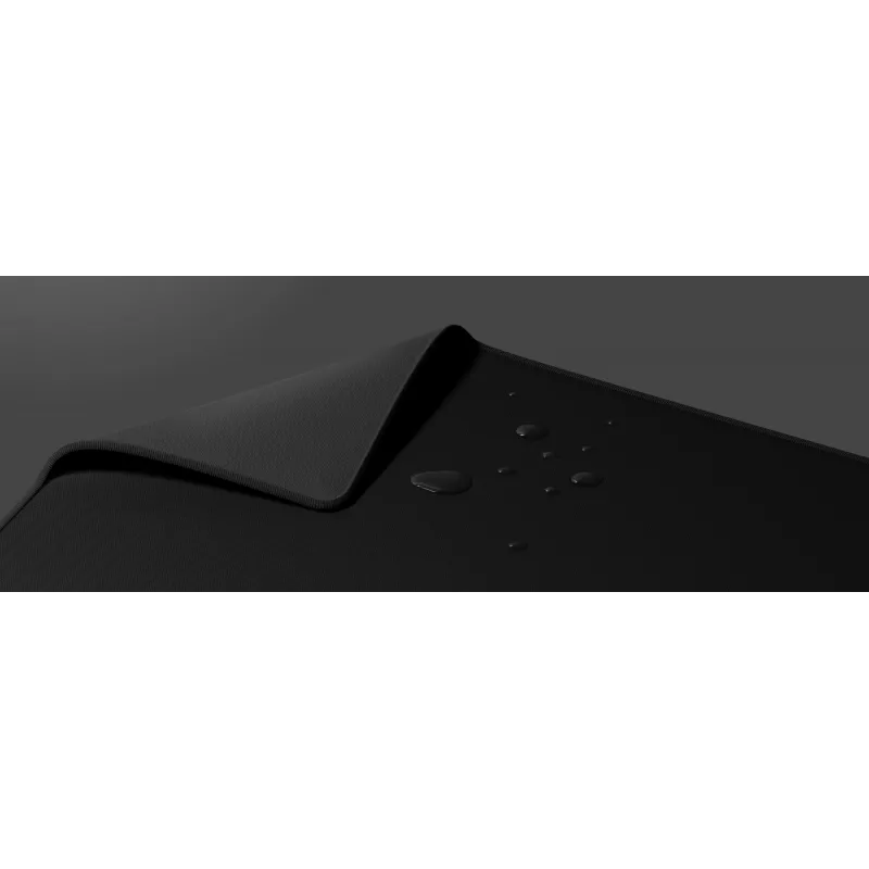GENESIS Carbon 500 Hyper Logo, Czarny, Jednolita kolorystyka, Materiał, Guma, Podkładka pod mysz dla graczy