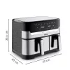 Tefal Dual Easy Fry & Grill EY905D podwójna 8,3 l wolnostojąca 2700 W frytkownica beztłuszczowa stal nierdzewna